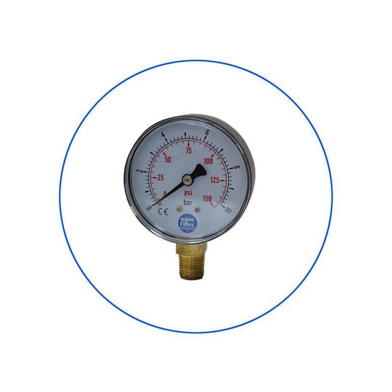 Μανόμετρο 1/4″ KCGA-1 της Aqua Filter