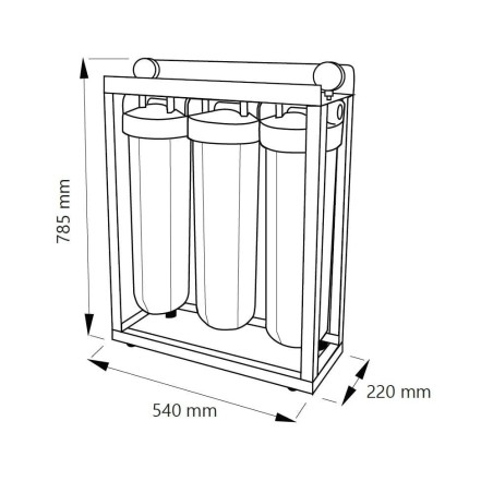 BB203PS5STBLP Big Blue 20″ 3 Σταδίων | Aqua Filter