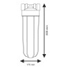 Σύστημα Φίλτρου Big Blue 20'' BB20BLP της Aqua Filter