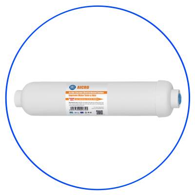 Ψυγείου Ενεργού Άνθρακα In-Line 2″x10″AICRO της Aqua Filter