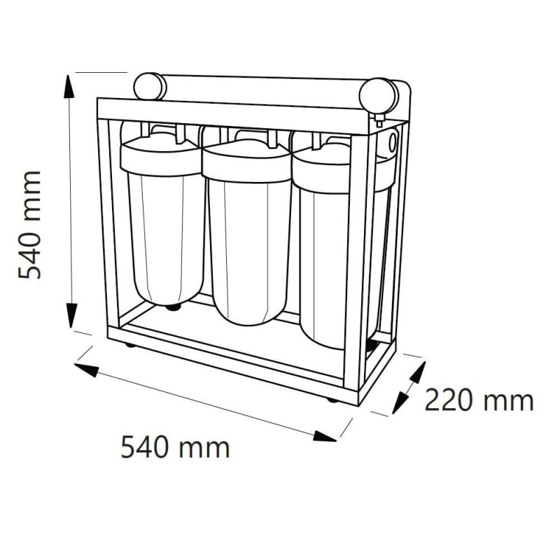 BB103PS5ΚDFBLP Big Blue 10″ 3 Σταδίων | Aqua Filter
