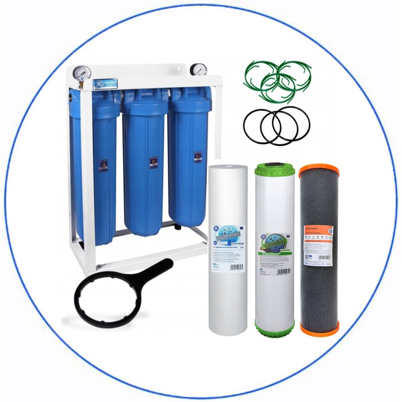 Σύστημα Φίλτρου Big Blue 20'' BBF317 της Aqua Filter