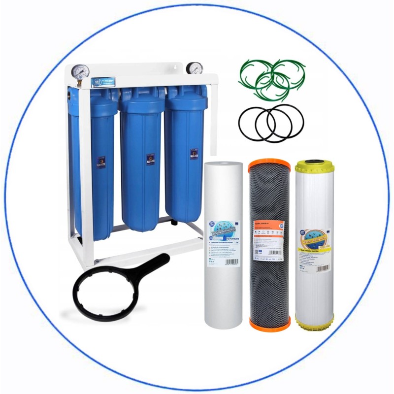 Σύστημα Φίλτρου Big Blue 20'' BBF315 της Aqua Filter