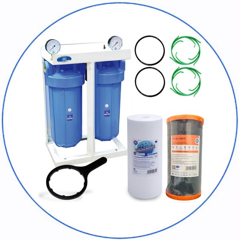 Σύστημα Φίλτρου Big Blue 10'' BBF219 της Aqua Filter