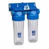 Aqua Filter FHPLCL1-D-TWIN σύστημα κεντρικής παροχής 1″