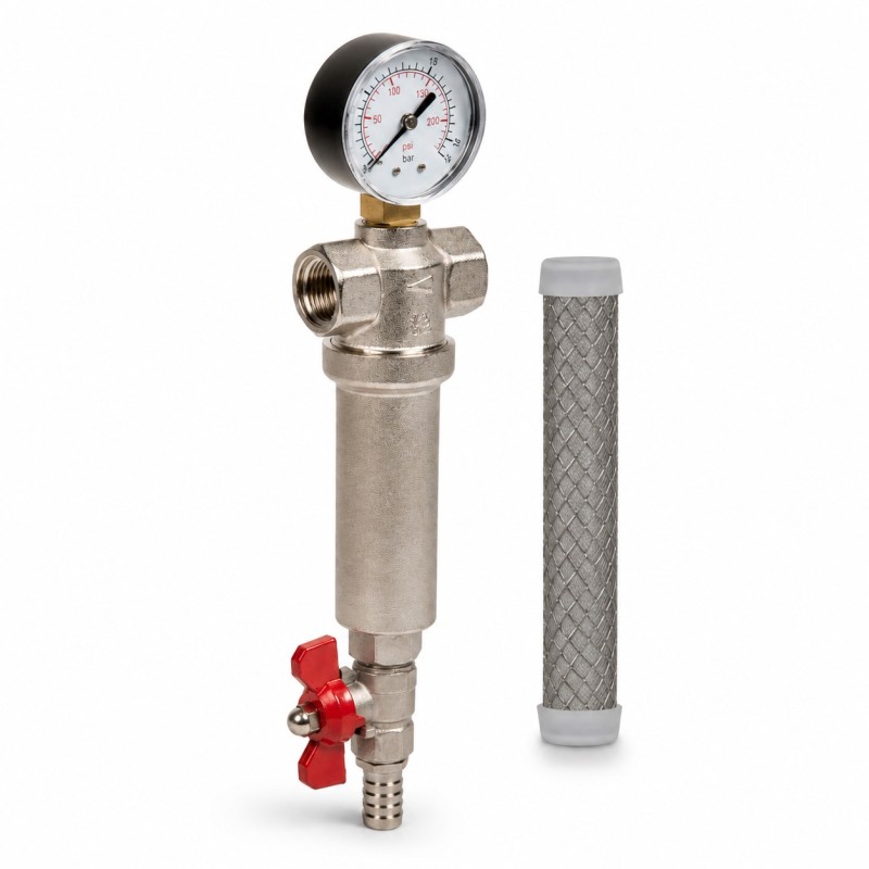 Aqua Filter FHMB34 αυτοκαθαριζόμενο φίλτρο νερού 3/4 ίντσας