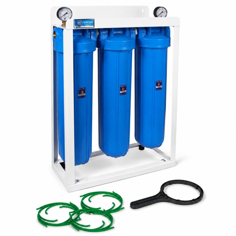 Aqua Filter HHBB20B τριπλή φιλτροθήκη Big Blue 20 ιντσών