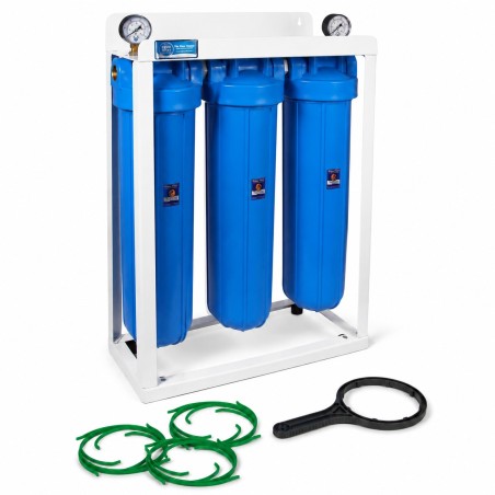 Aqua Filter HHBB20B τριπλή φιλτροθήκη Big Blue 20 ιντσών