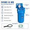 ΦΙΛΤΡΟΘΗΚΗ BIG BLUE 10''x4,5''
