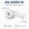 Aqua Filter AQ-A5SE4-W γωνιακός ταχυσύνδεσμος 3/8'' x 1/4'' για φίλτρα νερού