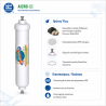 Aqua Filter AICRO-QC φίλτρο νερού για ψυγείο με παροχή νερού