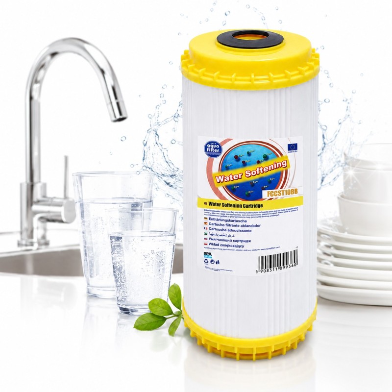 Aqua Filter FCCST10BB για μείωση σκληρότητας νερού