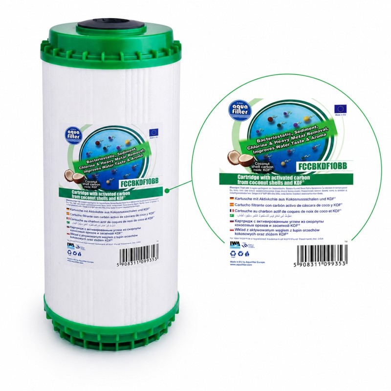Big Blue φίλτρο ενεργού άνθρακα και KDF Aqua Filter