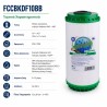 Aqua Filter FCCBKDF10BB carbon and KDF water filter