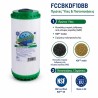 Φίλτρο χλωρίου και βαρέων μετάλλων Big Blue 10 inch