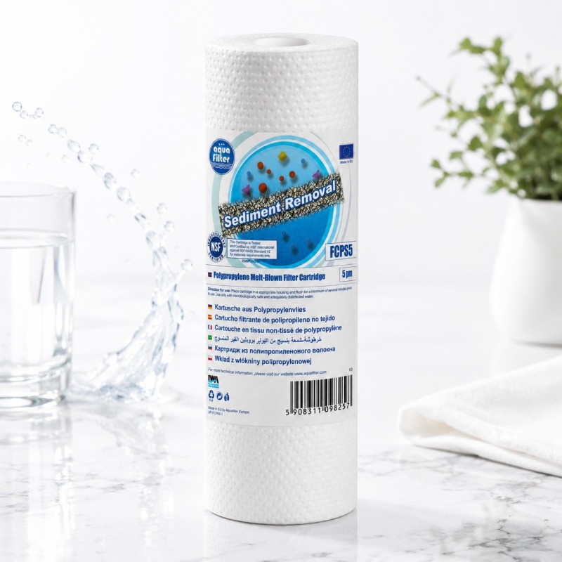 Φίλτρο ιζημάτων Aqua Filter FCPS5 για συστήματα αντίστροφης όσμωσης