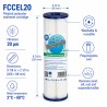 Πτυχωτό φίλτρο στερεών Aquafilter FCCEL20 20 micron