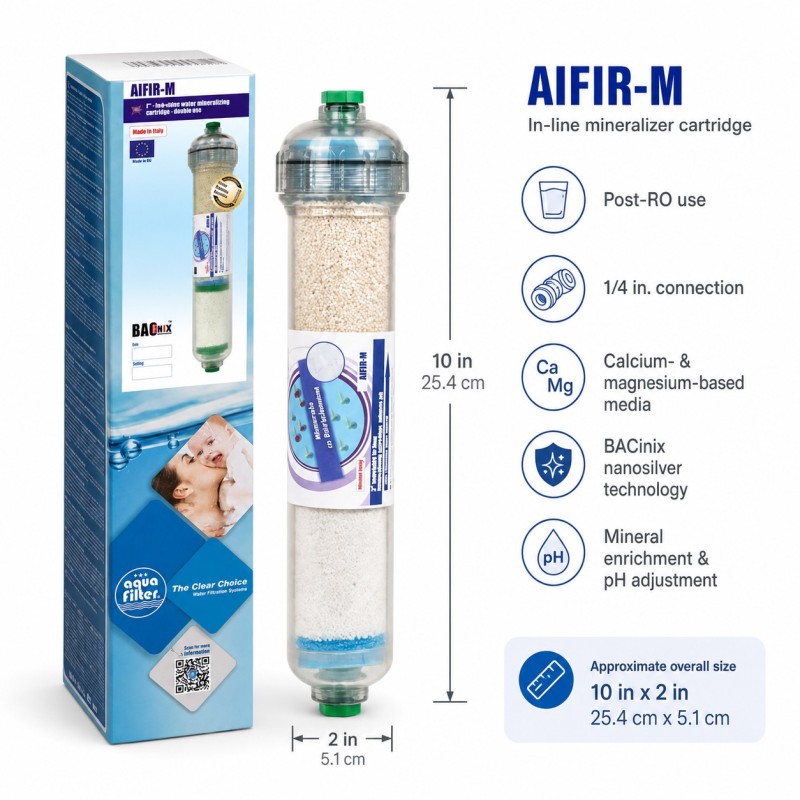 Φίλτρο μεταλλοποίησης Aqua Filter AIFIR-M