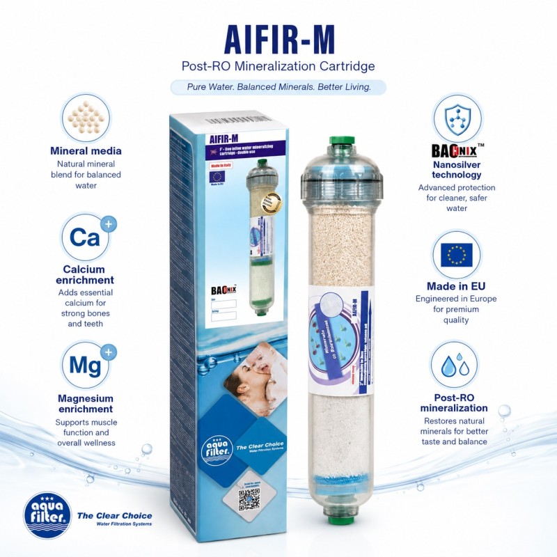 In-Line φίλτρο εμπλουτισμού νερού AIFIR-M