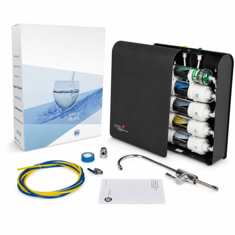 Σύστημα φίλτρανσης νερού Aqua Filter EXCITO-B σε κλειστό περίβλημα