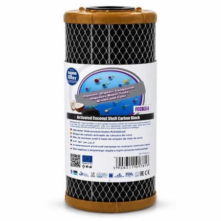 Φίλτρο Carbon Block Aqua Filter FCCBL5-G από ενεργό άνθρακα καρύδας