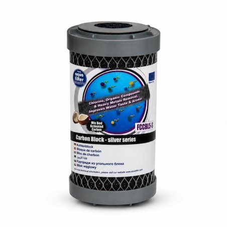 Carbon Block φίλτρο νερού Aqua Filter FCCBL5-S 5 inch