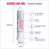 Aqua Filter coconut shell carbon inline filter 10 inch