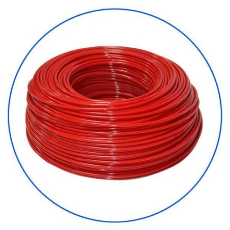 Σωλήνας Νερού Aqua Filter KTPE14R 6,3 mm / 1⁄4" Κόκκινος για Φίλτρα Νερού & Ψυγεία