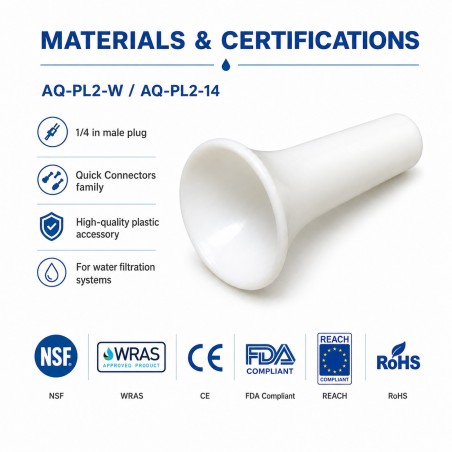AQ-PL2-14 εξάρτημα φίλτρων νερού Aqua Filter
