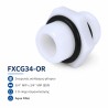 FXCG34-OR plastic nipple connector Aqua Filter