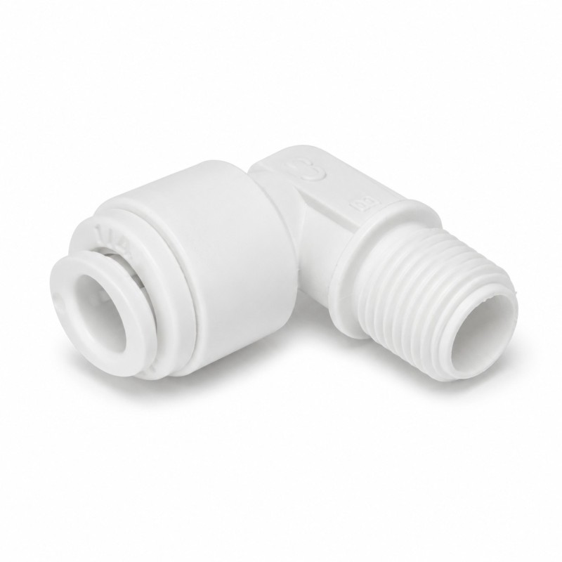 AQ-A4ME2-W Male Elbow Aqua Filter