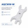 Κλειδί Quick Connector Aqua Filter AQCWW-W
