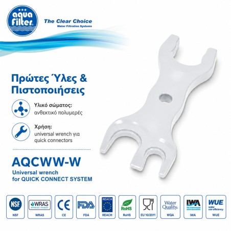 Universal wrench για ταχυσυνδέσμους φίλτρων νερού