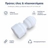 Aqua Filter Straight Quick Connector AQ-A4FA4-W