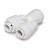 Aqua Filter AQ-A4TWD4-W Two Way Divider 1/4″