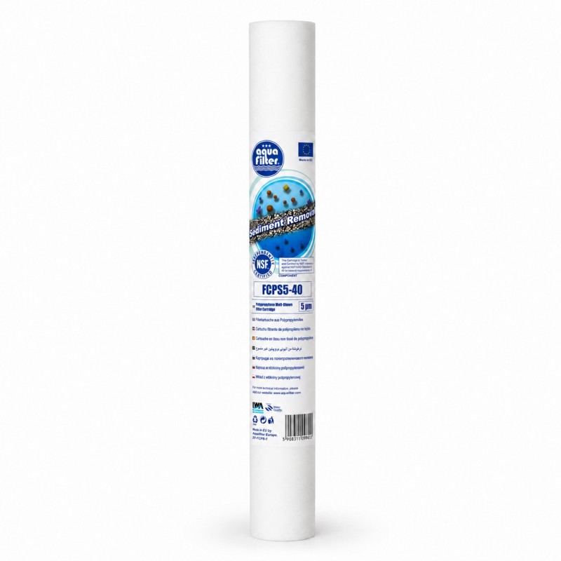 Aqua Filter FCPS5-40 φίλτρο πολυπροπυλενίου sediment 40 ιντσών 5 micron