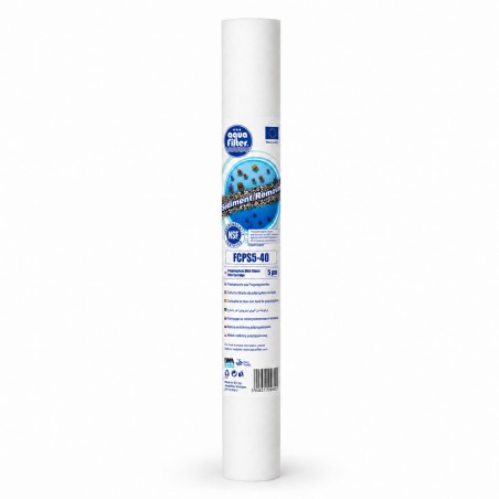 Aqua Filter FCPS5-40 φίλτρο πολυπροπυλενίου sediment 40 ιντσών 5 micron