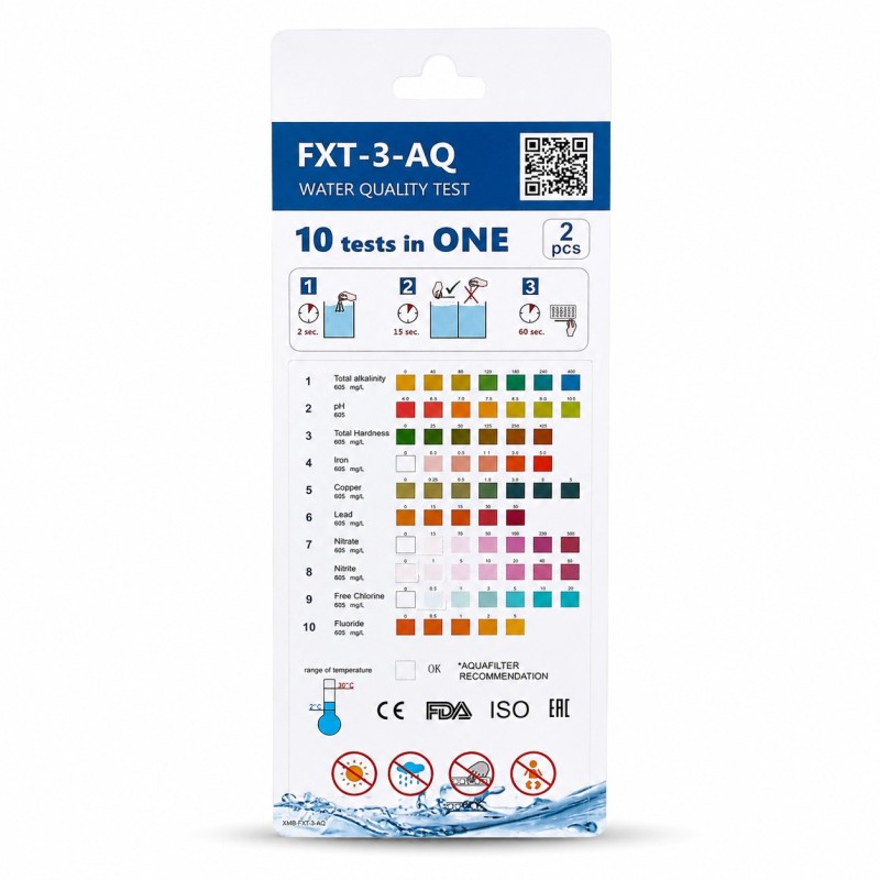 Aqua Filter FXT-3-AQ water analysis