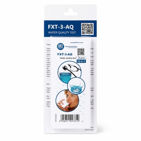 Aqua Filter FXT-3-AQ τεστ ποιότητας νερού