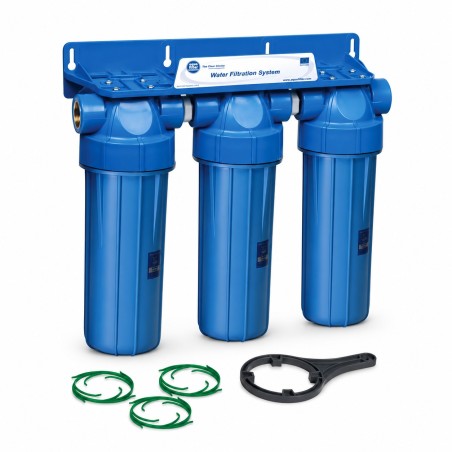 Aqua Filter FHPRN12-B-TRIPLE τριπλή φιλτροθήκη 10 ιντσών