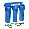 Aqua Filter FHPRN12-B-TRIPLE τριπλή φιλτροθήκη 10 ιντσών