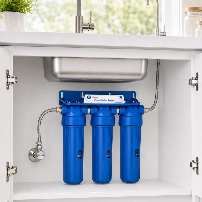 Aqua Filter FHPRN12-B-TRIPLE σύστημα τριών σταδίων