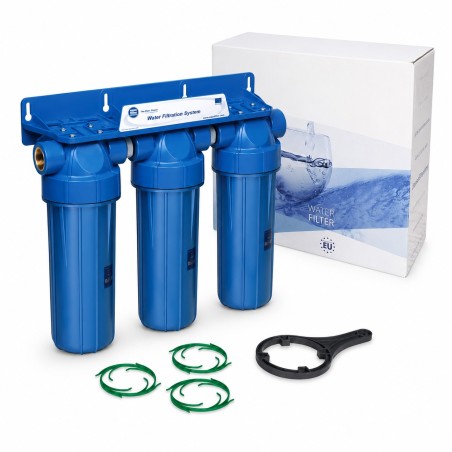 Aqua Filter FHPRN12-B-TRIPLE 1/2 inch