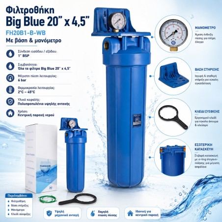 Heavy Duty Water Filter Housing